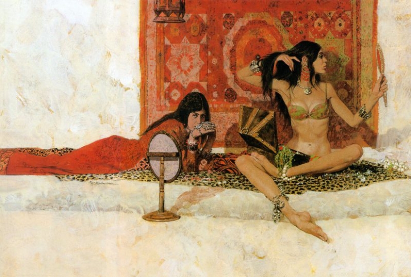 El mundo aventurero del artista Robert McGinnis: chicas calientes y pasiones espías