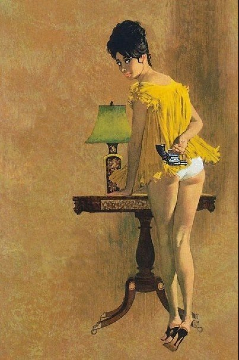 El mundo aventurero del artista Robert McGinnis: chicas calientes y pasiones espías