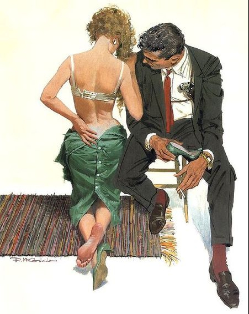 El mundo aventurero del artista Robert McGinnis: chicas calientes y pasiones espías
