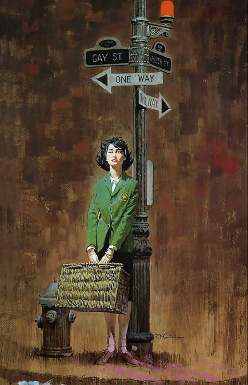 El mundo aventurero del artista Robert McGinnis: chicas calientes y pasiones espías
