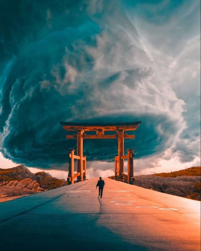 El mundo de la fantasía y el surrealismo en los increíbles collages de Rama Krishna Mukti Adi