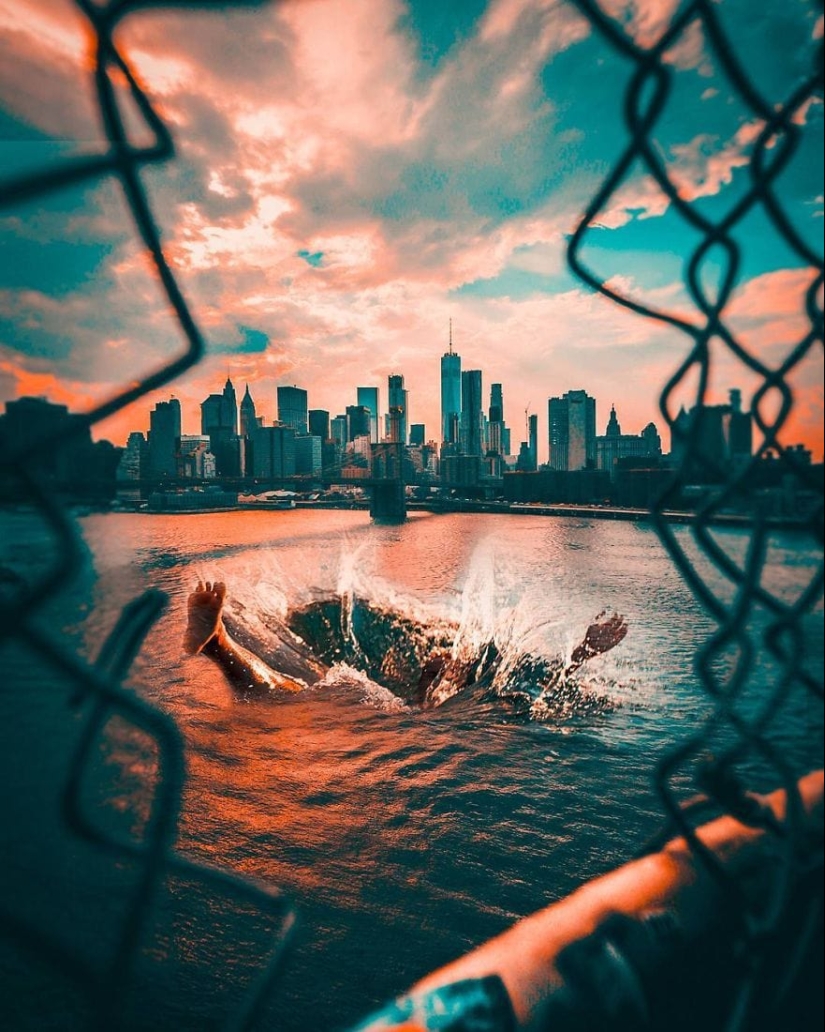 El mundo de la fantasía y el surrealismo en los increíbles collages de Rama Krishna Mukti Adi