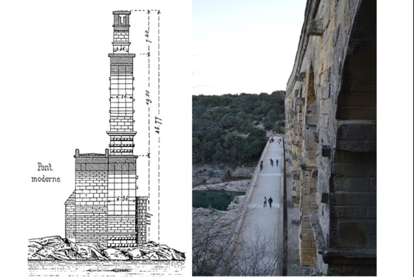 El único acueducto romano antiguo que todavía se utiliza para el fin previsto