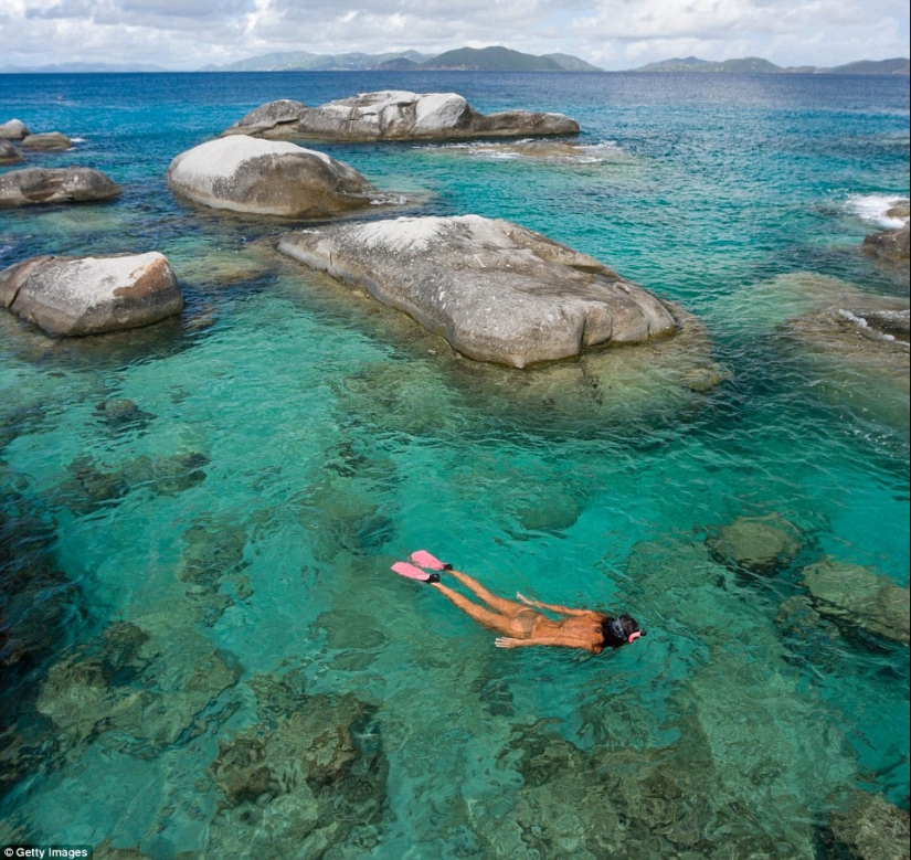 El paraíso con el más transparente de agua en el mundo El paraíso con el más transparente de agua en el mundo