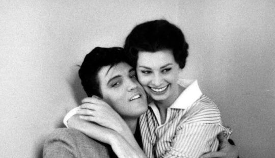 El rey y la Diva: un encuentro casual de dos estrellas El rey y la Diva: un encuentro casual de dos estrellas