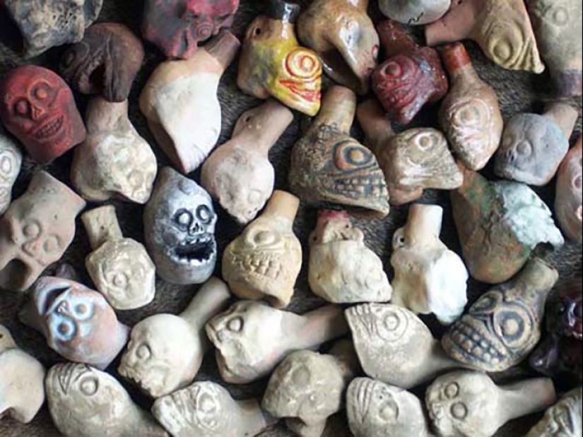 El "silbato de la muerte" azteca es un terrible invento de una civilización desaparecida