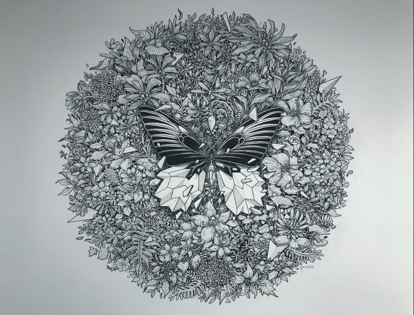 El virtuoso del sketch Kerby Rosanes y su “coloración extrema” El virtuoso del sketch Kerby Rosanes y su “coloración extrema”