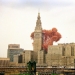 En 1986, Cleveland fue atacado por ... globo