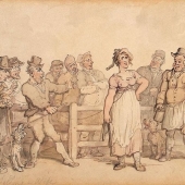 En la Inglaterra del siglo XIX, el divorcio era caro. Por lo tanto, las esposas fueron vendidas en una subasta En la Inglaterra del siglo XIX, el divorcio era caro. Por lo tanto, las esposas fueron vendidas en una subasta