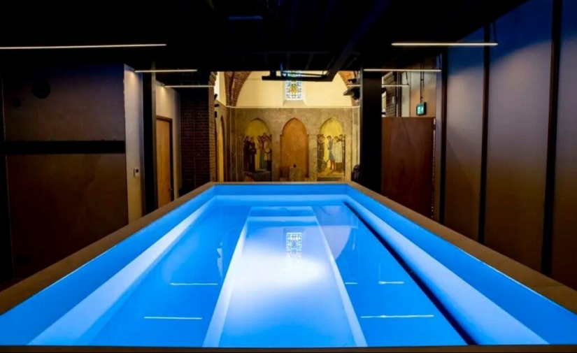 En lugar de un sermón, un entrenamiento: cómo una antigua iglesia en los Países Bajos se convirtió en un gimnasio