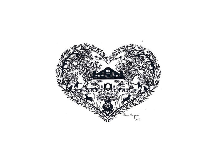 Encaje de papel por Hina Aoyama