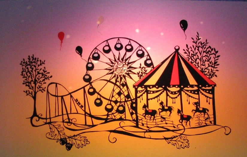 Encaje de papel por Hina Aoyama