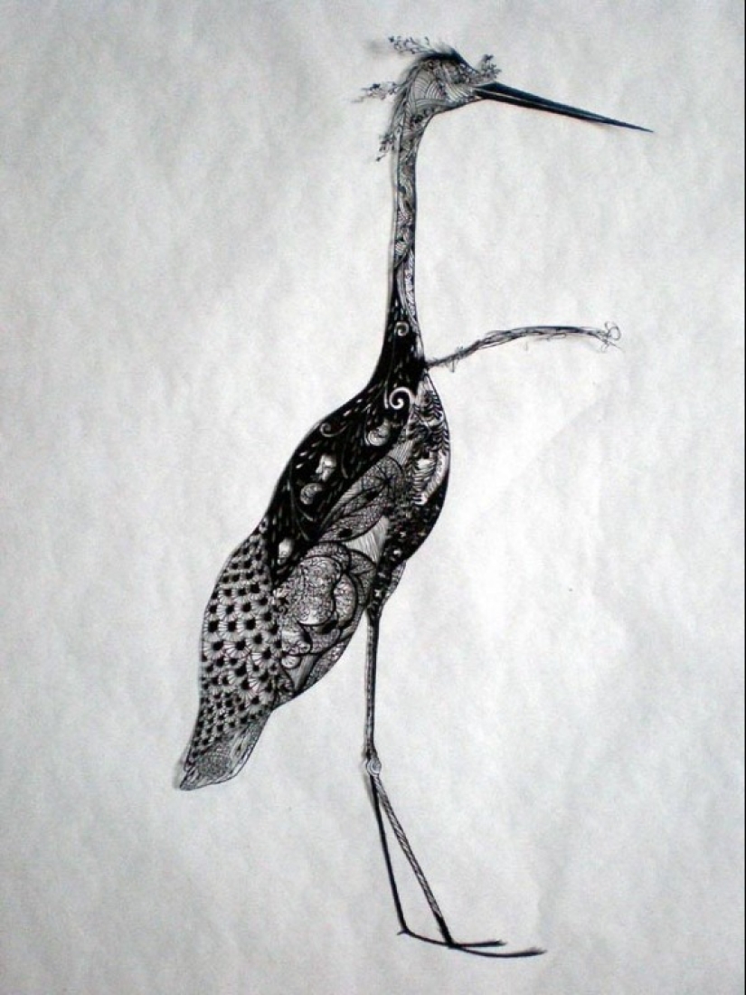 Encaje de papel por Hina Aoyama