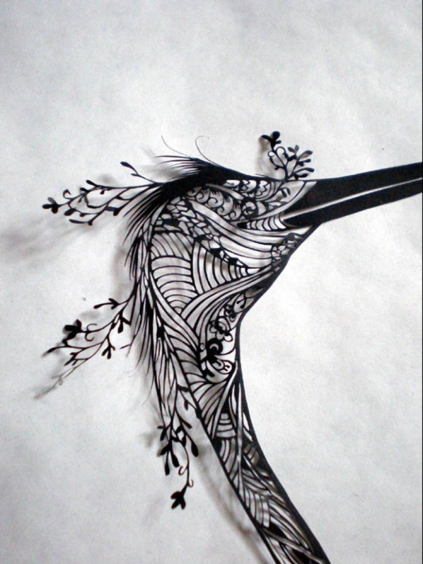 Encaje de papel por Hina Aoyama