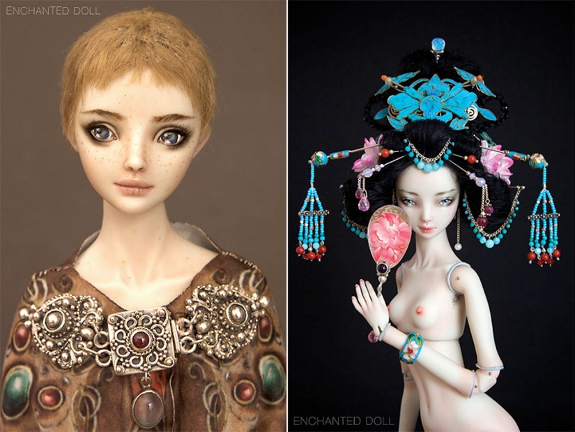 Enchanted and frighteningly erotic dolls by Marina Bychkova Enchanted and frighteningly erotic dolls by Marina Bychkova