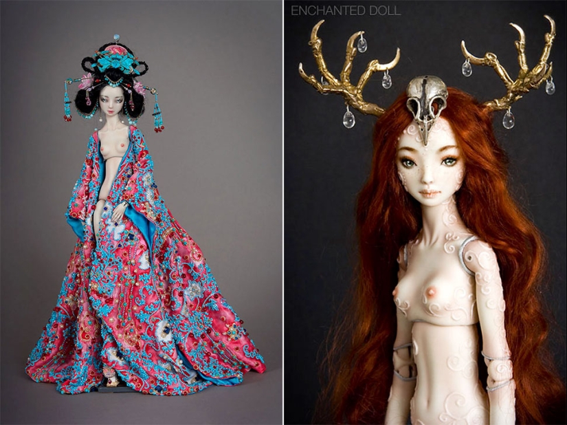 Enchanted and frighteningly erotic dolls by Marina Bychkova Enchanted and frighteningly erotic dolls by Marina Bychkova
