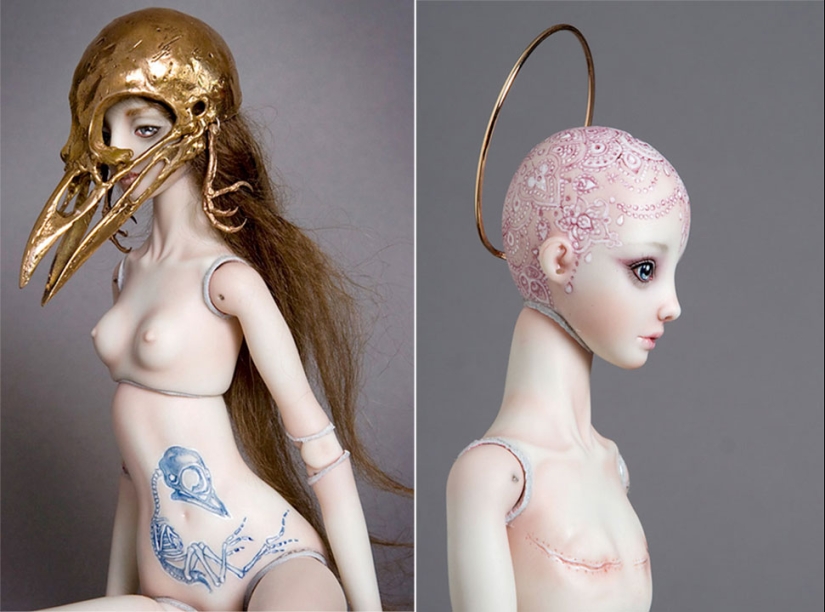 Enchanted and frighteningly erotic dolls by Marina Bychkova Enchanted and frighteningly erotic dolls by Marina Bychkova