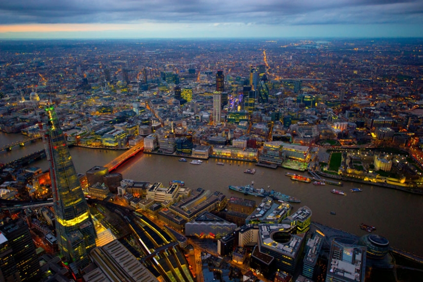 Energy-consuming London from a bird's eye view Energy-consuming London from a bird's eye view