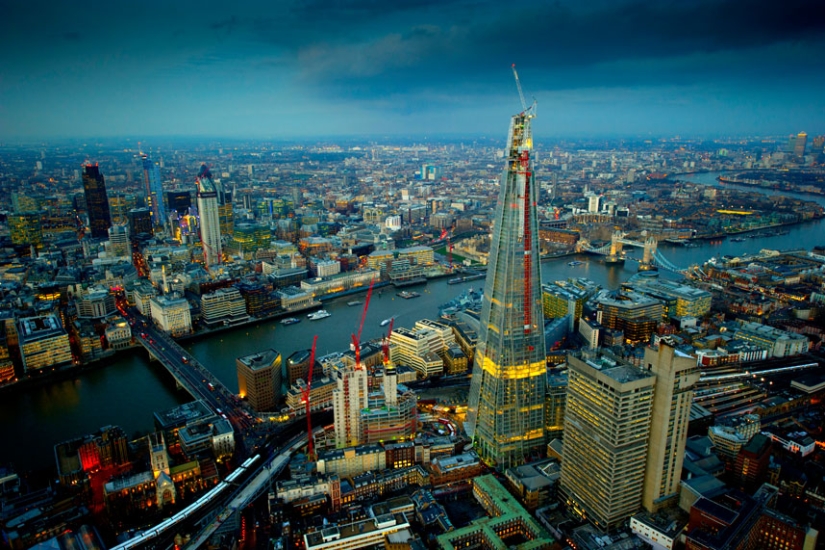 Energy-consuming London from a bird's eye view Energy-consuming London from a bird's eye view