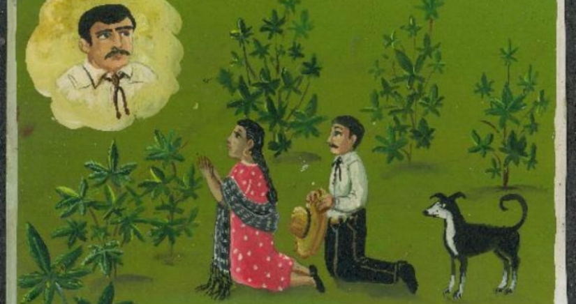 "Envió una buena cosecha de marihuana": lo que los mexicanos agradecen a los santos "Envió una buena cosecha de marihuana": lo que los mexicanos agradecen a los santos