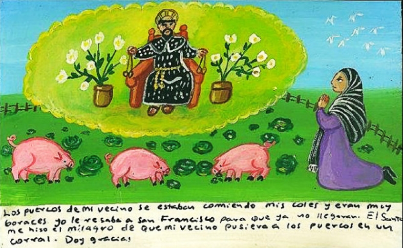 "Envió una buena cosecha de marihuana": lo que los mexicanos agradecen a los santos "Envió una buena cosecha de marihuana": lo que los mexicanos agradecen a los santos