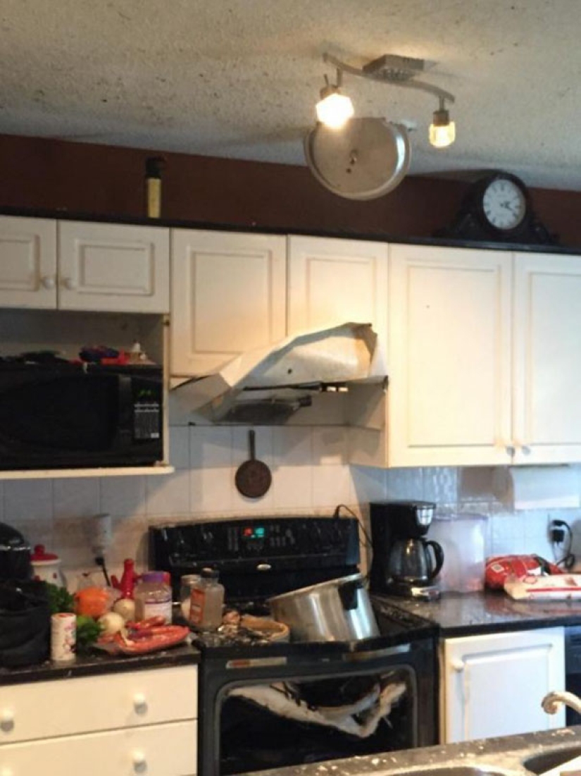 Epic failures in the kitchen, which will make you believe your cooking skills
