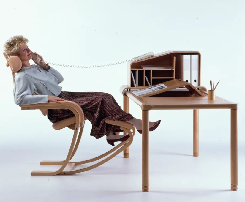 Ergonomic genius Peter Opsvik and his amazing furniture