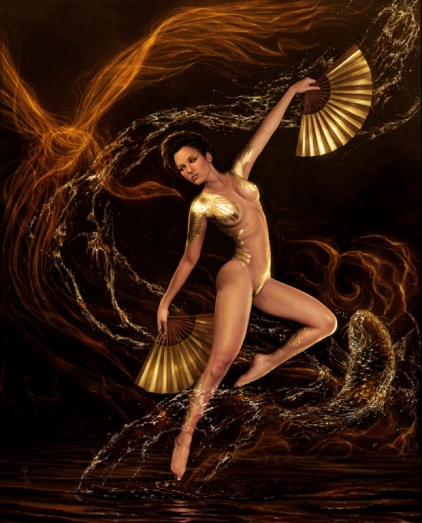 Erotic fantasy by Yannick Bouchard Erotic fantasy by Yannick Bouchard