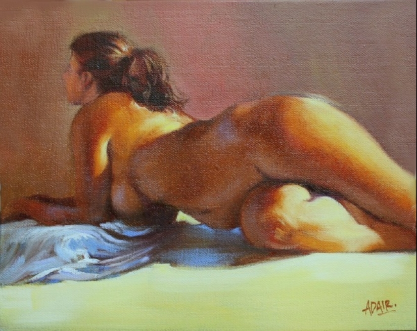 Erotic Watercolors by Paulina Adair