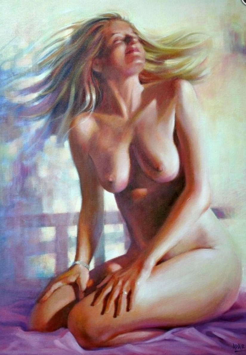 Erotic Watercolors by Paulina Adair