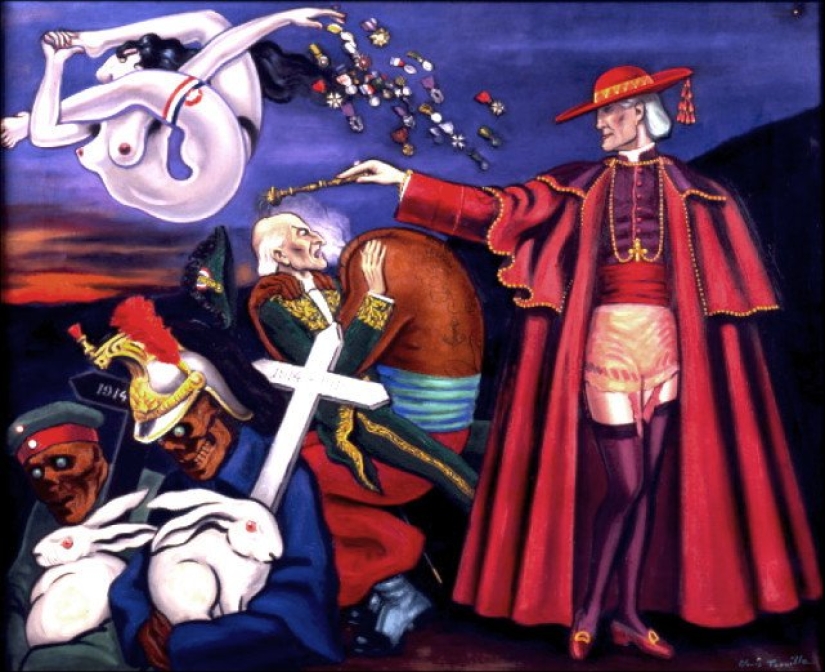 Eroticism of surrealism in the paintings of the French anarchist Clovis Troil Eroticism of surrealism in the paintings of the French anarchist Clovis Troil