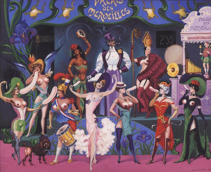 Eroticism of surrealism in the paintings of the French anarchist Clovis Troil Eroticism of surrealism in the paintings of the French anarchist Clovis Troil