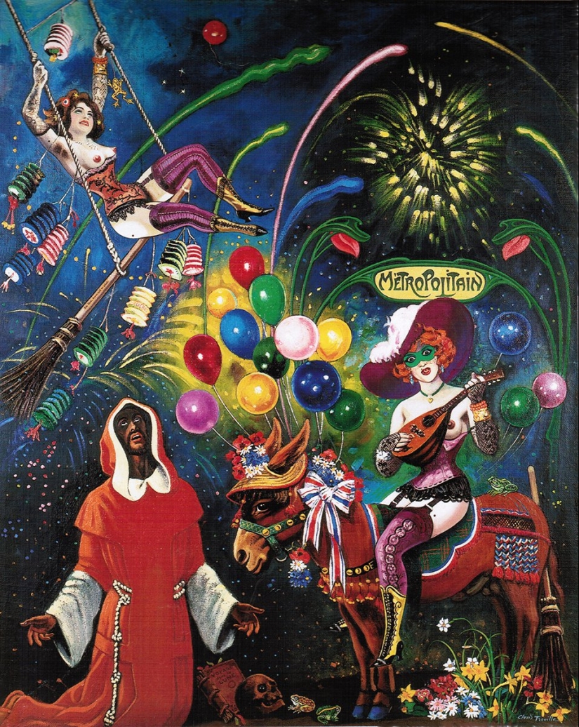 Eroticism of surrealism in the paintings of the French anarchist Clovis Troil Eroticism of surrealism in the paintings of the French anarchist Clovis Troil