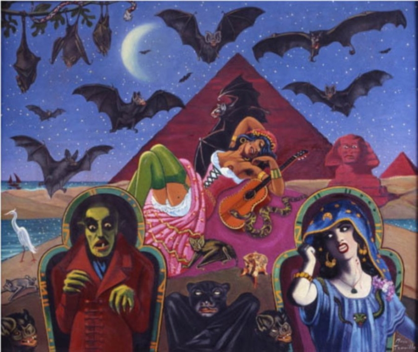 Eroticism of surrealism in the paintings of the French anarchist Clovis Troil Eroticism of surrealism in the paintings of the French anarchist Clovis Troil