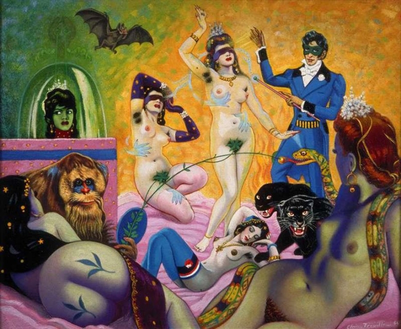 Eroticism of surrealism in the paintings of the French anarchist Clovis Troil Eroticism of surrealism in the paintings of the French anarchist Clovis Troil