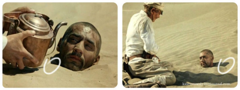 Errores cinematográficos en la película &quot;Sol Blanco del Desierto&quot;