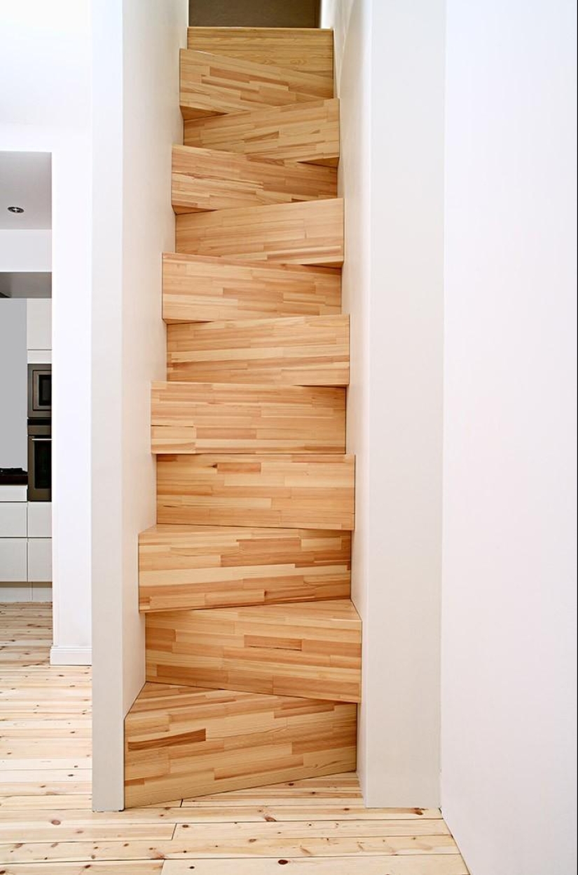 Escaleras de diseño que dan deleite estético