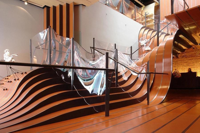 Escaleras de diseño que dan deleite estético