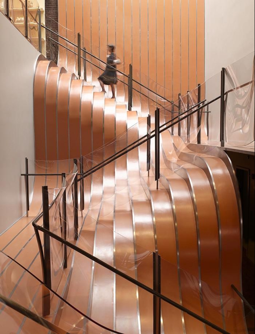 Escaleras de diseño que dan deleite estético