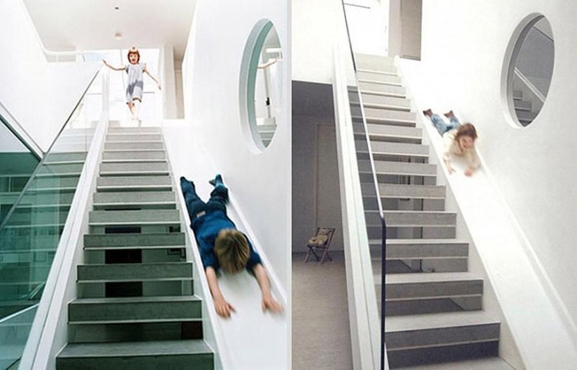 Escaleras de diseño que dan deleite estético