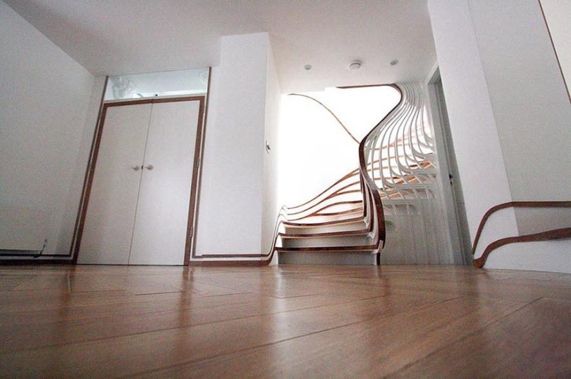 Escaleras de diseño que dan deleite estético