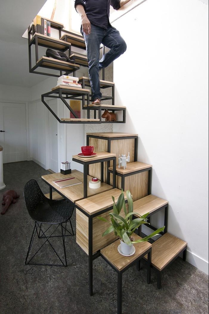 Escaleras de diseño que dan deleite estético