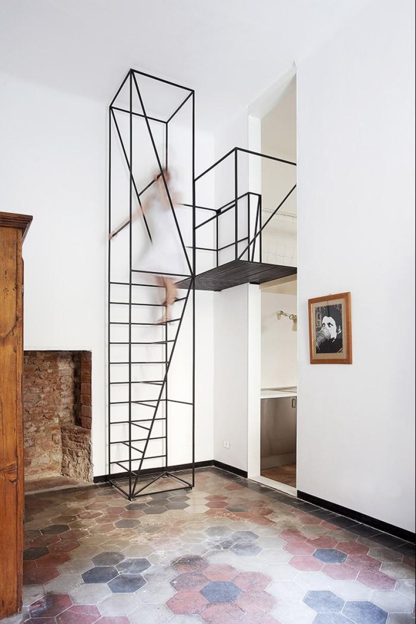Escaleras de diseño que dan deleite estético