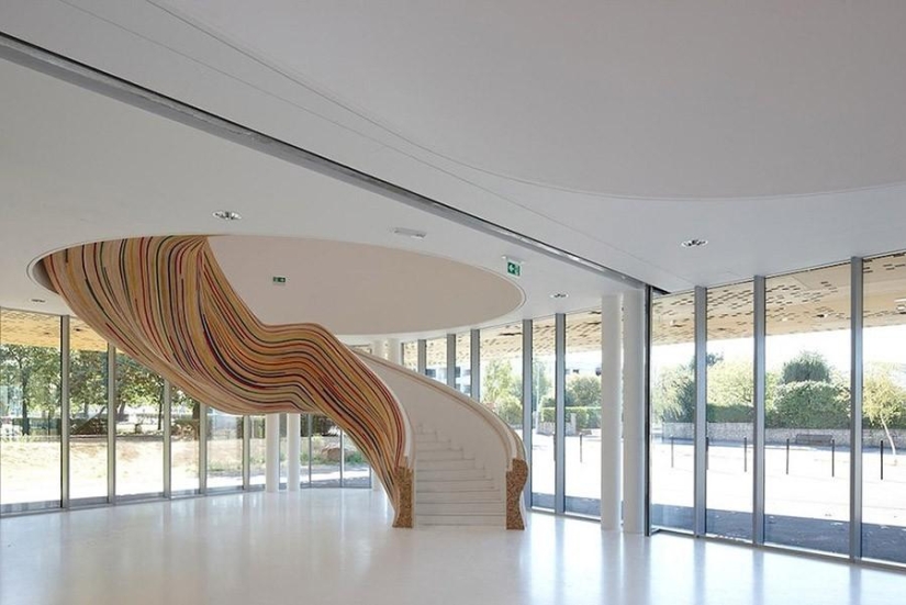Escaleras de diseño que dan deleite estético
