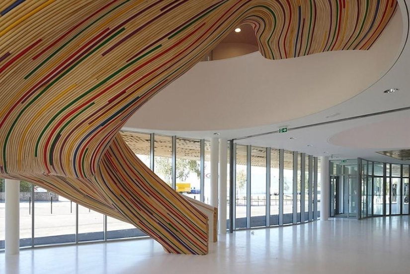 Escaleras de diseño que dan deleite estético