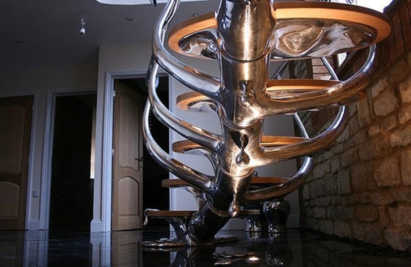 Escaleras de diseño que dan deleite estético