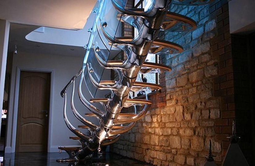 Escaleras de diseño que dan deleite estético