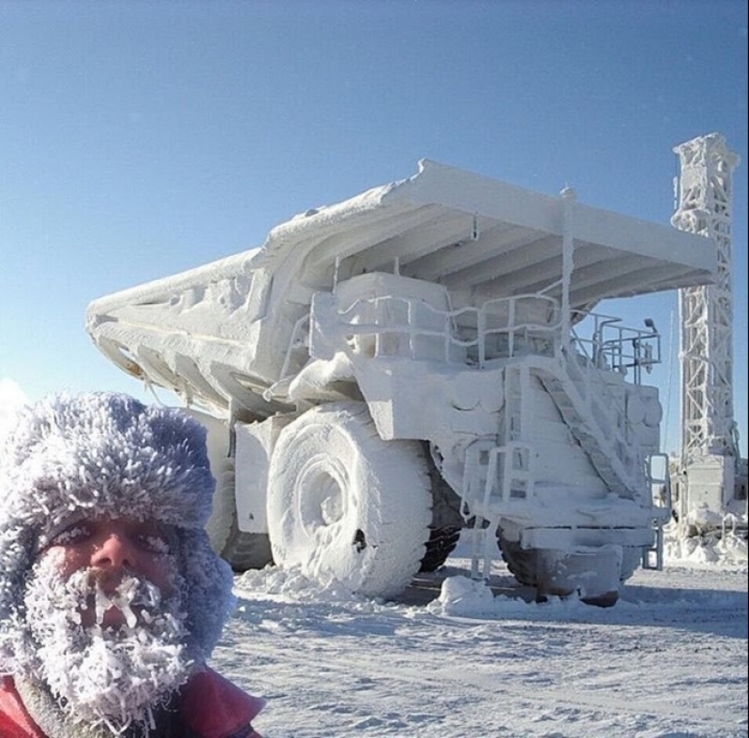 Eso es lo que un verdadero invierno: 30+ fotos que va a ser de frío