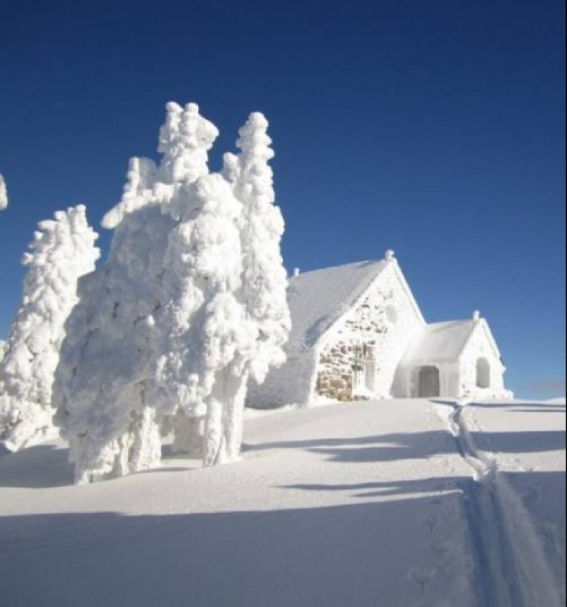Eso es lo que un verdadero invierno: 30+ fotos que va a ser de frío