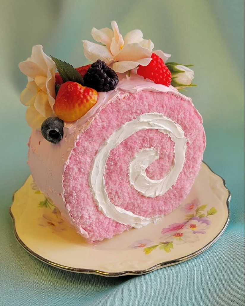 Estos postres bordados por Heather Ríos podrían hacerte sentir hambre Estos postres bordados por Heather Ríos podrían hacerte sentir hambre